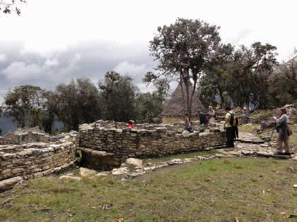 COMPLEJO ARQUEOLOGICO MONUMENTAL KUELAP - CASAS CIRCULARES 06