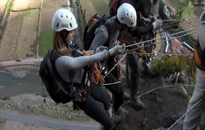 BAJADA EN RAPEL DEL SACRED VALLEY INKA'S VIA FERRATA 24