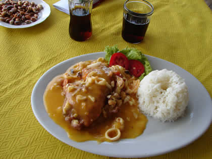 ENROLLADO DE LANGOSTINOS